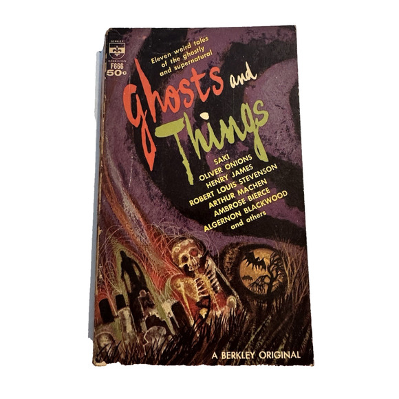 Ghosts and Things, Various Authors/PB/Berkley/Horror/1962/11 Novels Vintage - Picture 1 of 10